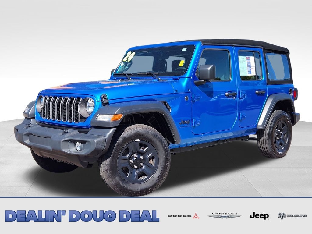 Certified 2024 Jeep Wrangler Sport SUV