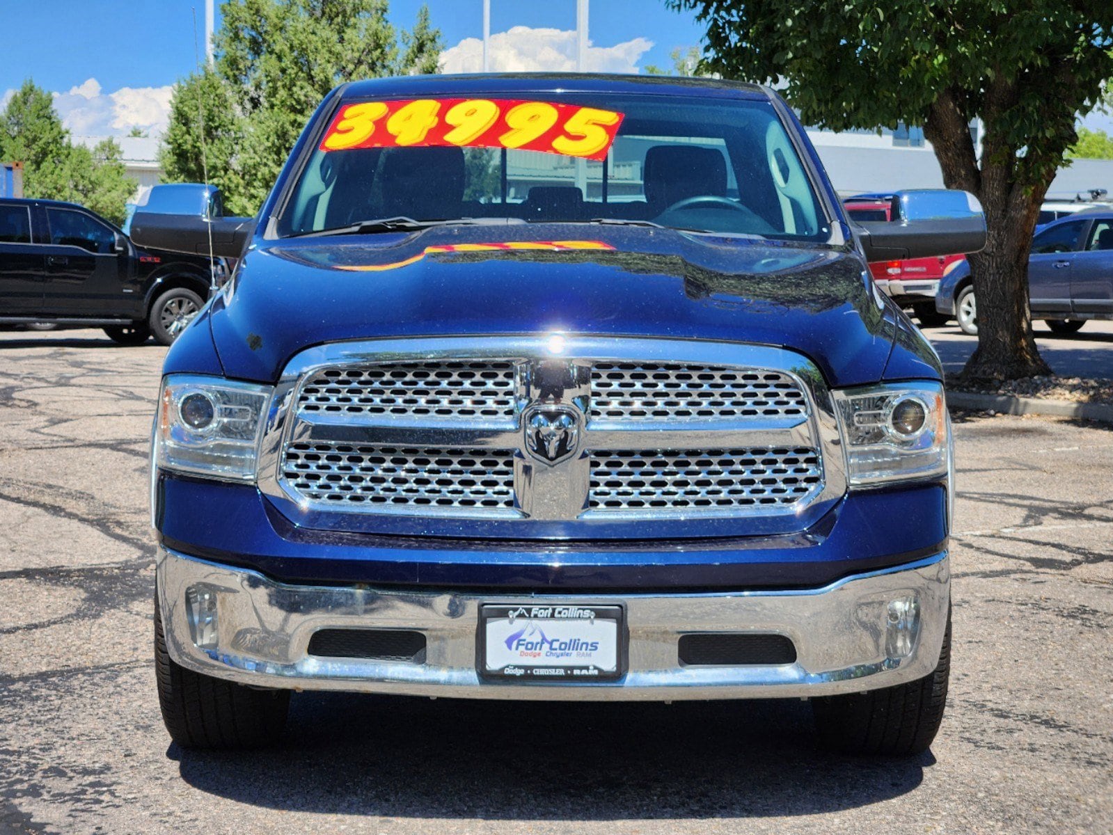 Used 2018 RAM Ram 1500 Pickup Laramie with VIN 1C6RR7NM3JS293763 for sale in Fort Collins, CO