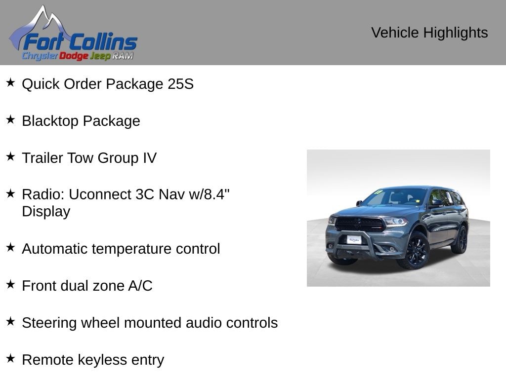 Used 2017 Dodge Durango R/T SUV