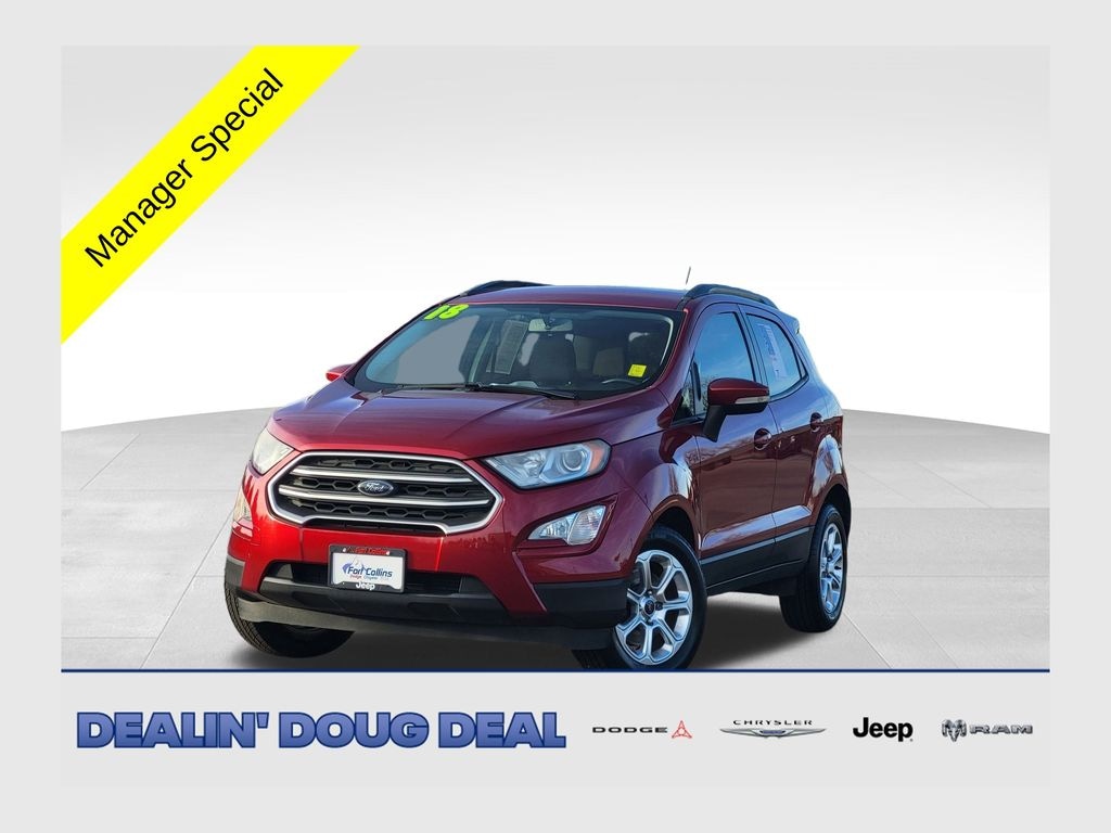 Used 2018 Ford EcoSport SE SUV