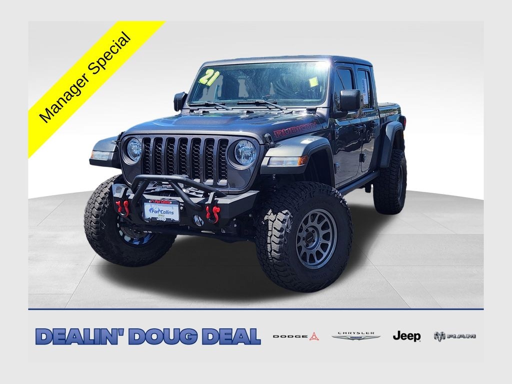 Used 2021 Jeep Gladiator Rubicon Truck Crew Cab