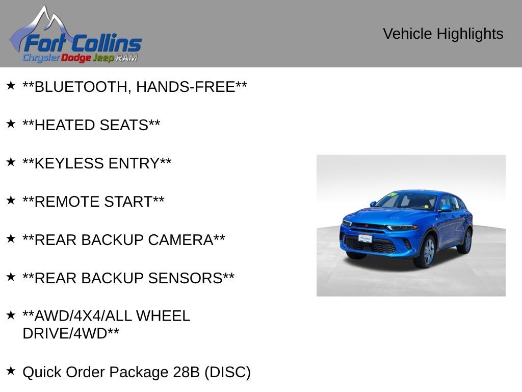 Used 2024 Dodge Hornet R/T SUV
