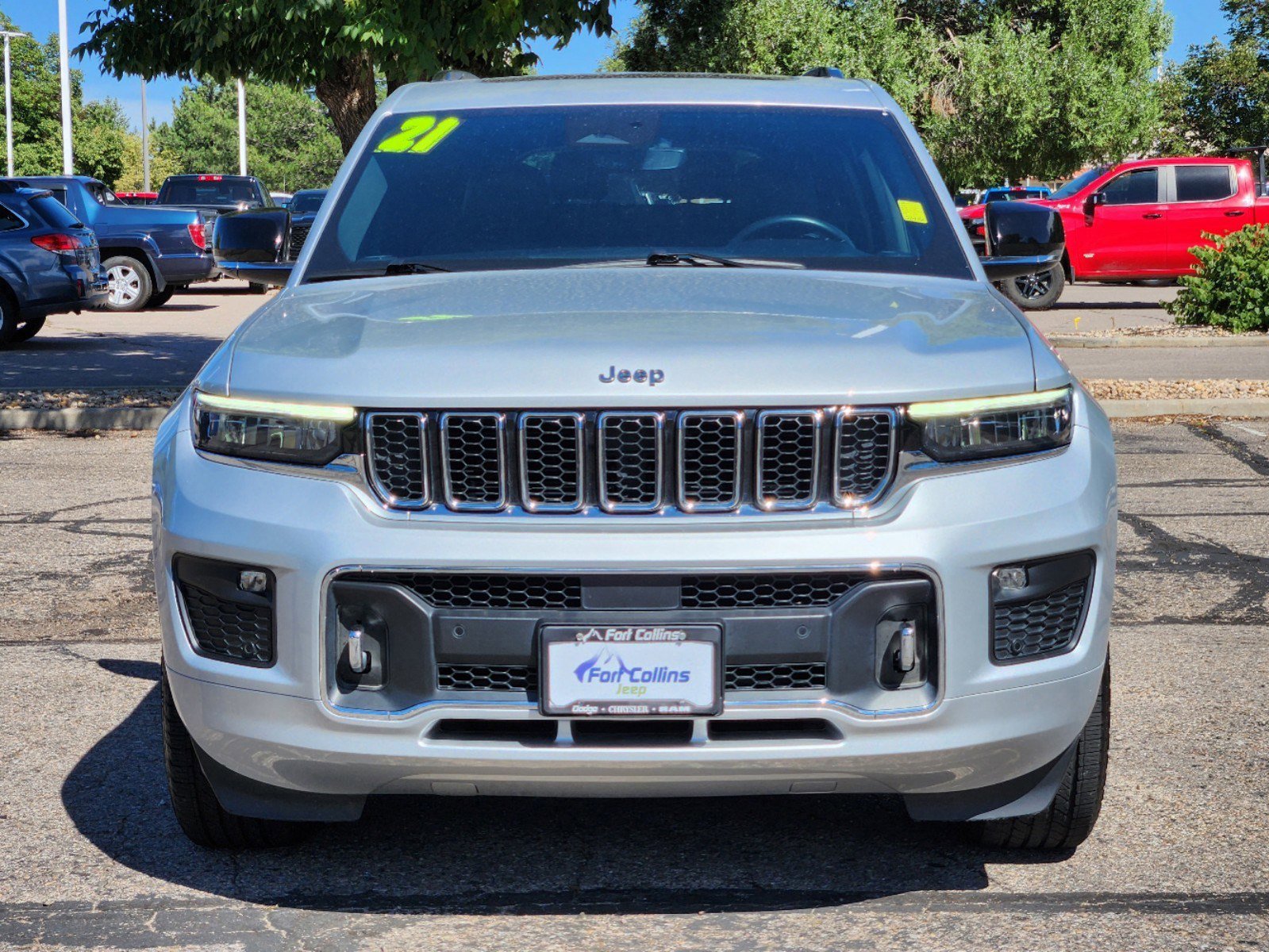 Used 2021 Jeep Grand Cherokee L Overland with VIN 1C4RJKDG6M8130590 for sale in Fort Collins, CO