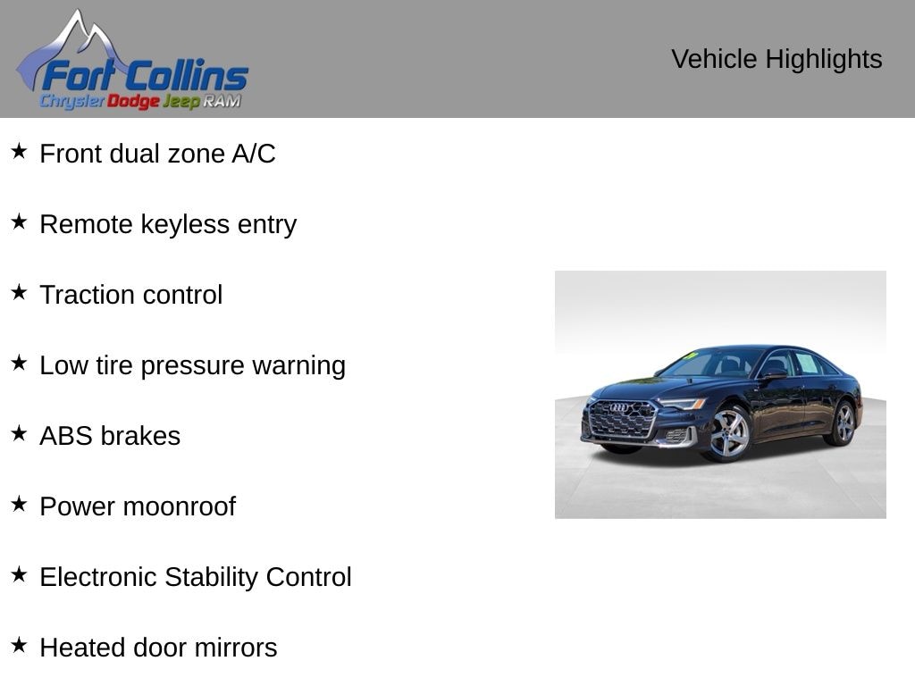 Used 2024 Audi A6 55 Premium Plus Sedan