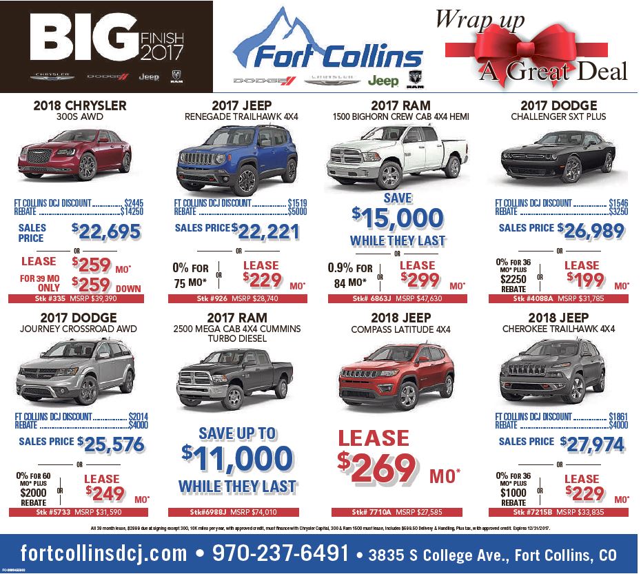 Fort Collins Dodge >> Fort Collins Dodge Weekly Ad Fort Collins Co Fort Collins Dodge Fort Collins Dodge >> Fort Collins Dodge Weekly Ad Fort Collins Co Fort Collins Dodge