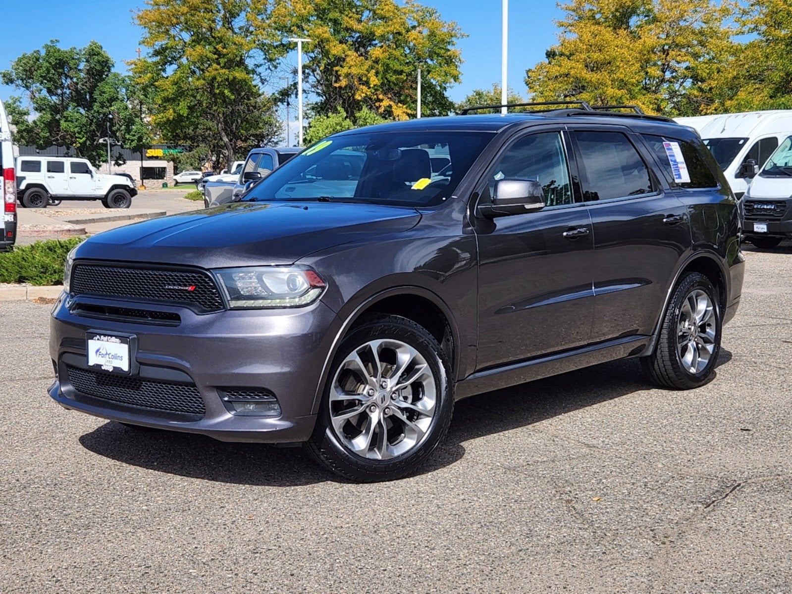 Used 2019 Dodge Durango GT Plus with VIN 1C4RDJDG4KC606122 for sale in Fort Collins, CO