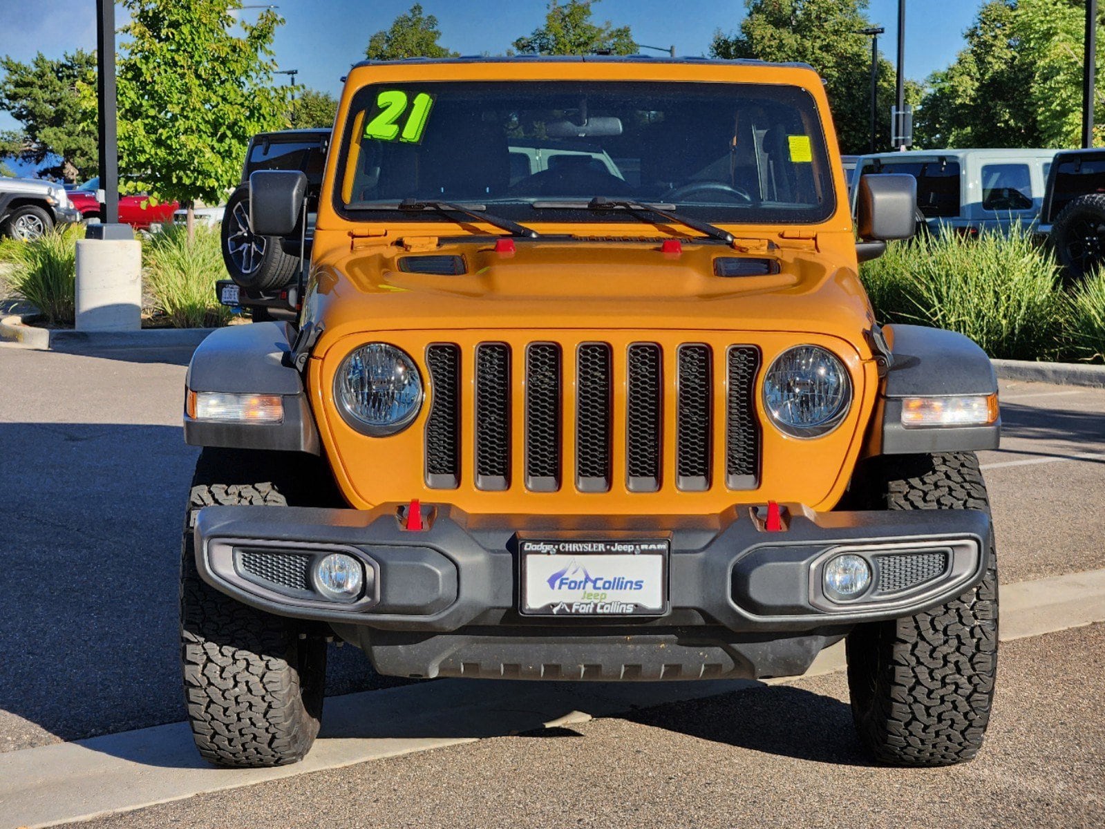 Used 2021 Jeep Wrangler Unlimited Rubicon with VIN 1C4HJXFG6MW651357 for sale in Fort Collins, CO