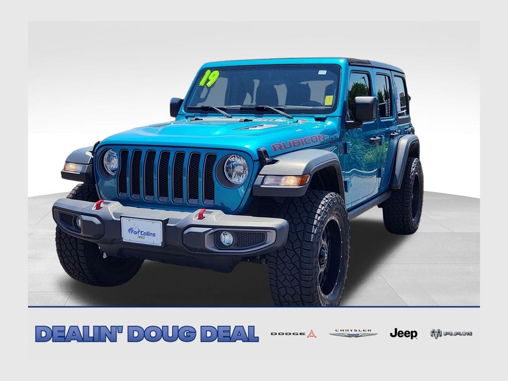 Used 2019 Jeep Wrangler Unlimited Rubicon 4x4 SUV