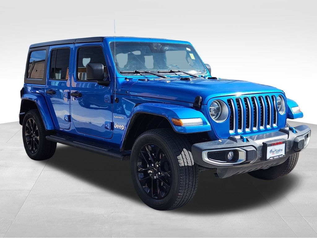 Used 2022 Jeep Wrangler Unlimited 4xe Sahara SUV