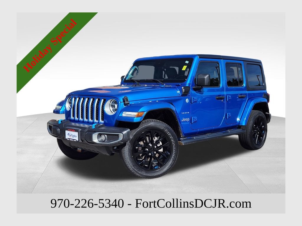 Used 2022 Jeep Wrangler Unlimited 4xe Sahara SUV