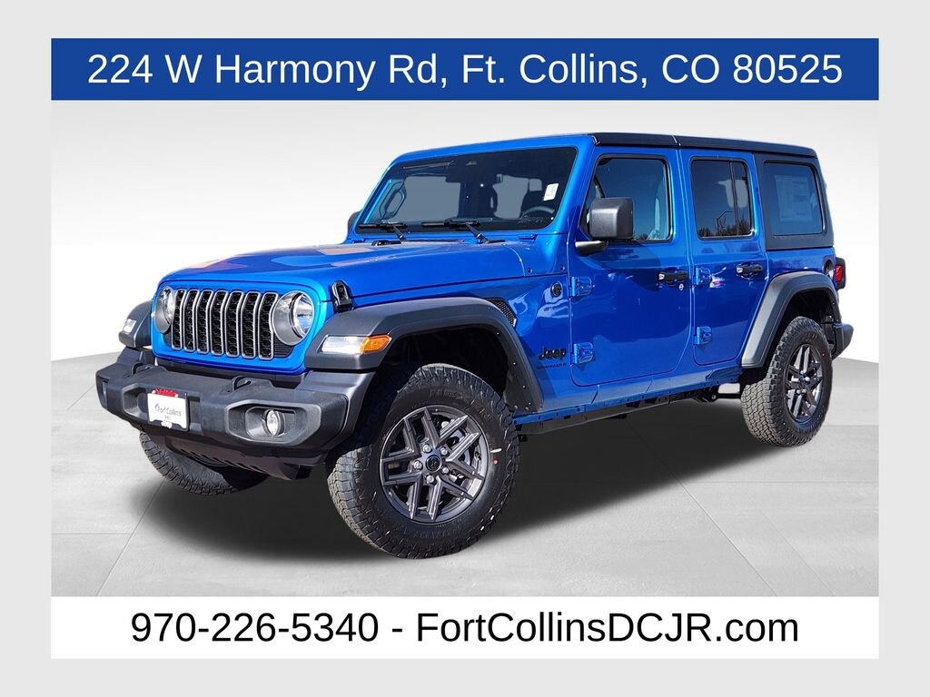 New 2026 Jeep Wrangler Sport S SUV