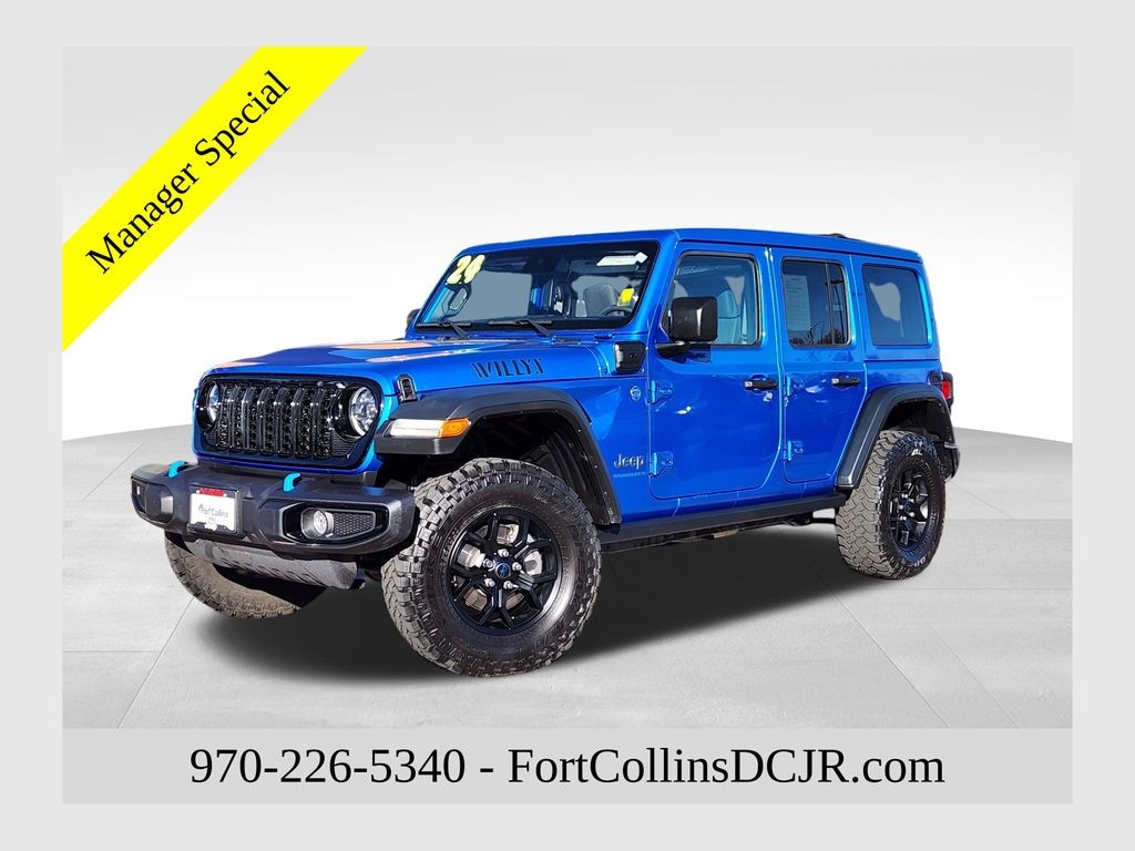 Used 2024 Jeep Wrangler Willys 4xe SUV