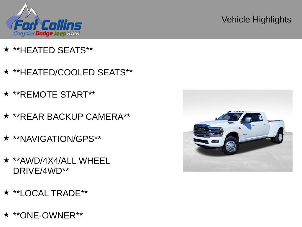 Used 2025 Ram 3500 Limited Truck