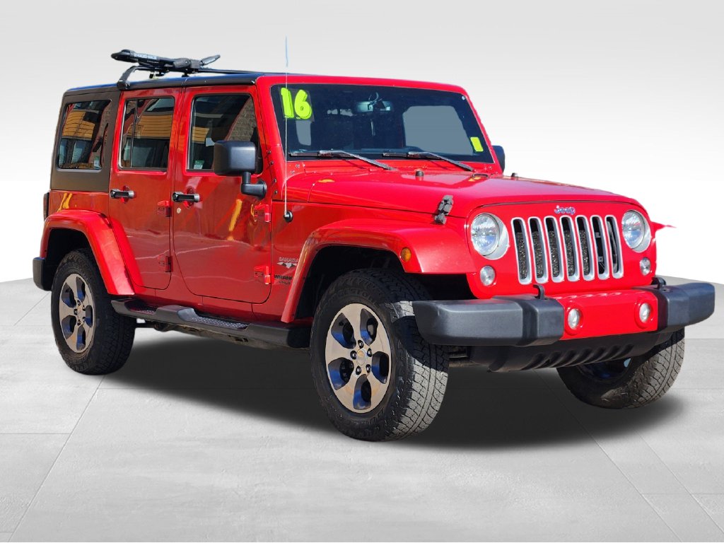 Used 2016 Jeep Wrangler Unlimited Sahara SUV