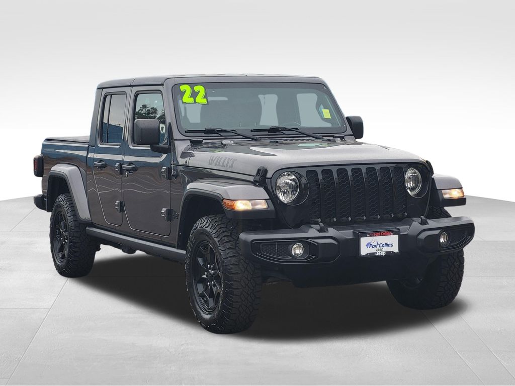 Used 2022 Jeep Gladiator Willys Truck