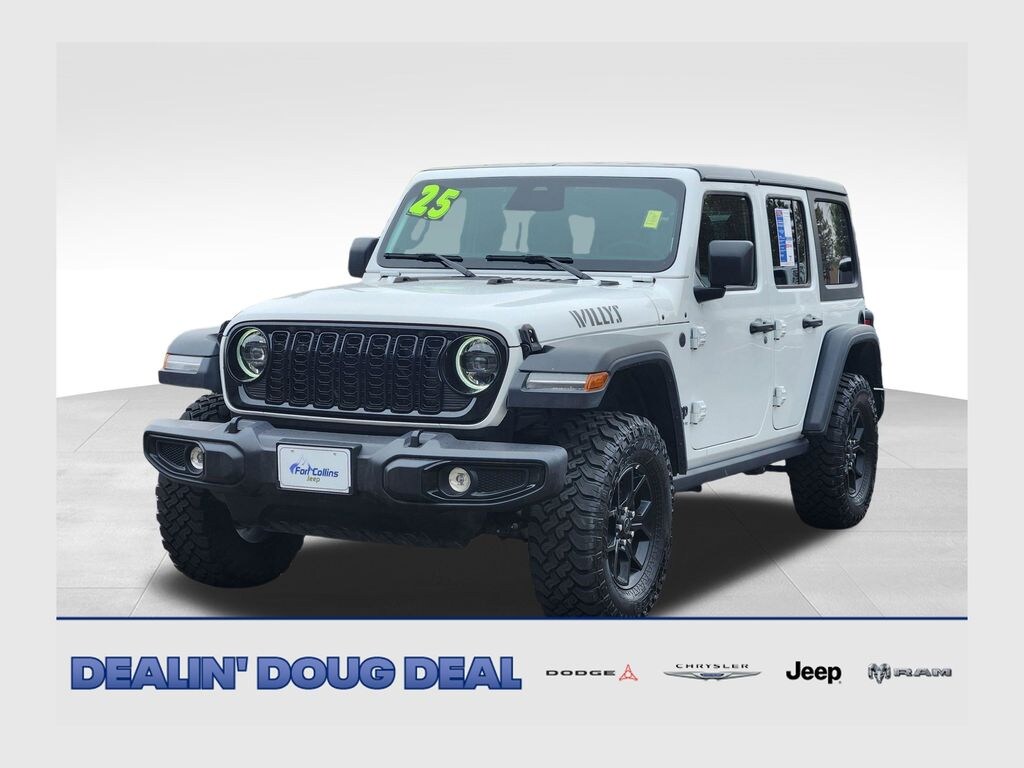 Used 2025 Jeep Wrangler Willys SUV