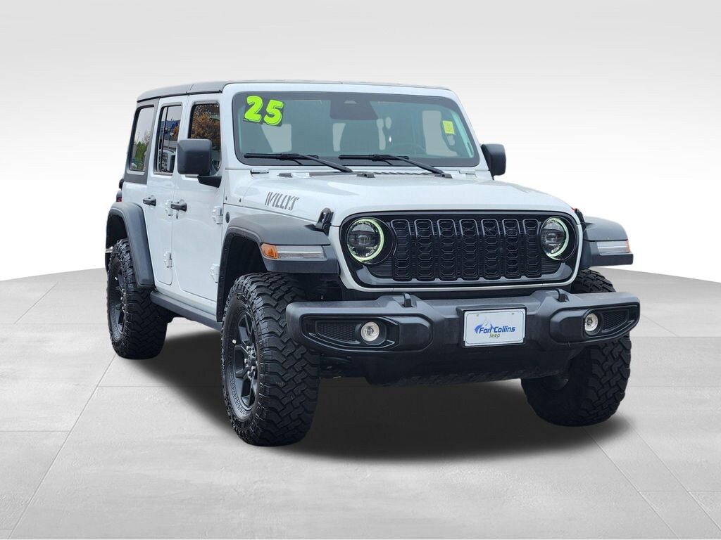 Used 2025 Jeep Wrangler Willys SUV