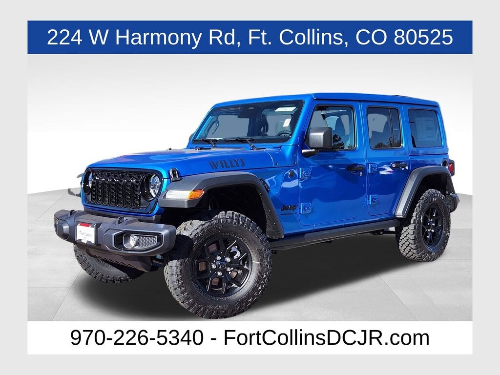 New 2026 Jeep Wrangler Willys SUV