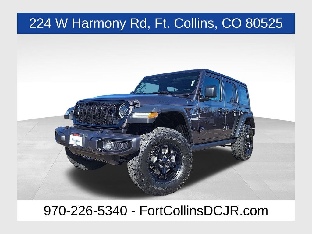 New 2026 Jeep Wrangler Willys SUV
