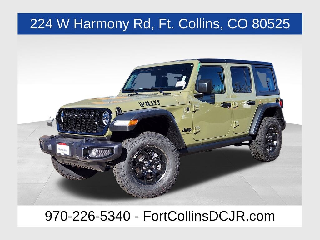 New 2026 Jeep Wrangler Willys SUV