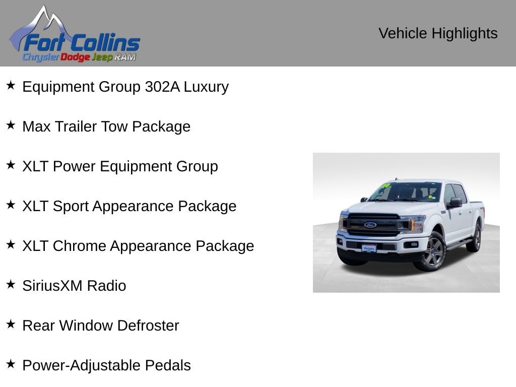 Used 2020 Ford F-150 XLT Truck