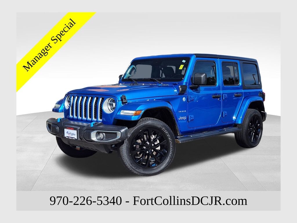 Certified 2022 Jeep Wrangler Unlimited Sahara 4xe SUV