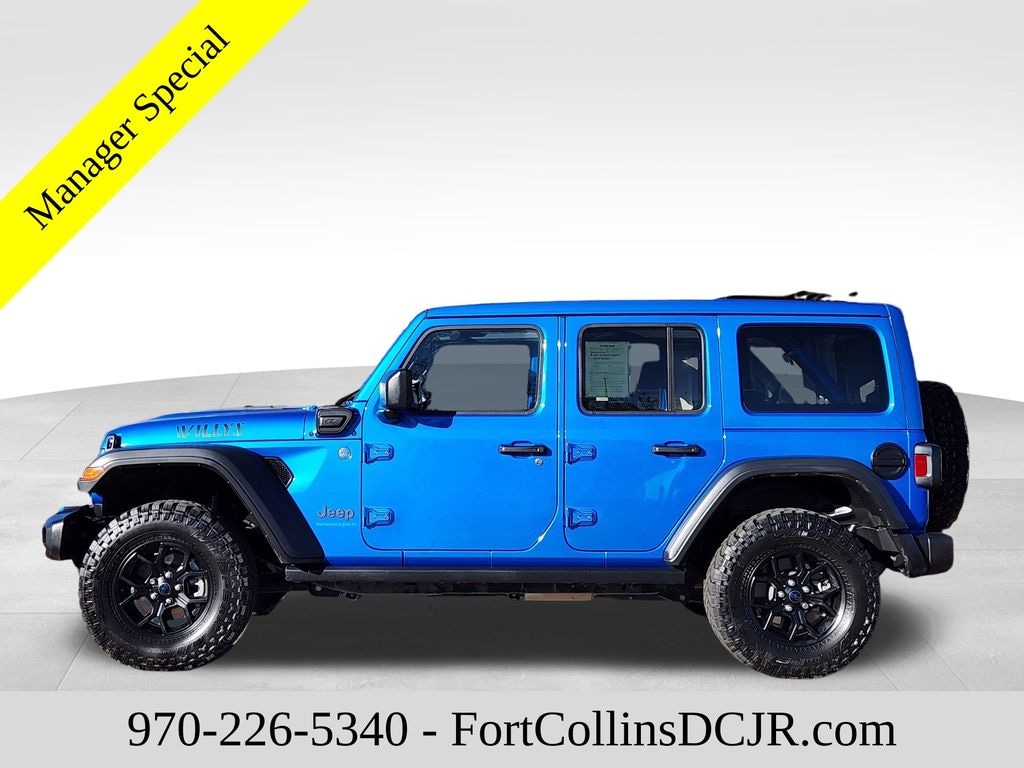 Used 2024 Jeep Wrangler Willys 4xe SUV