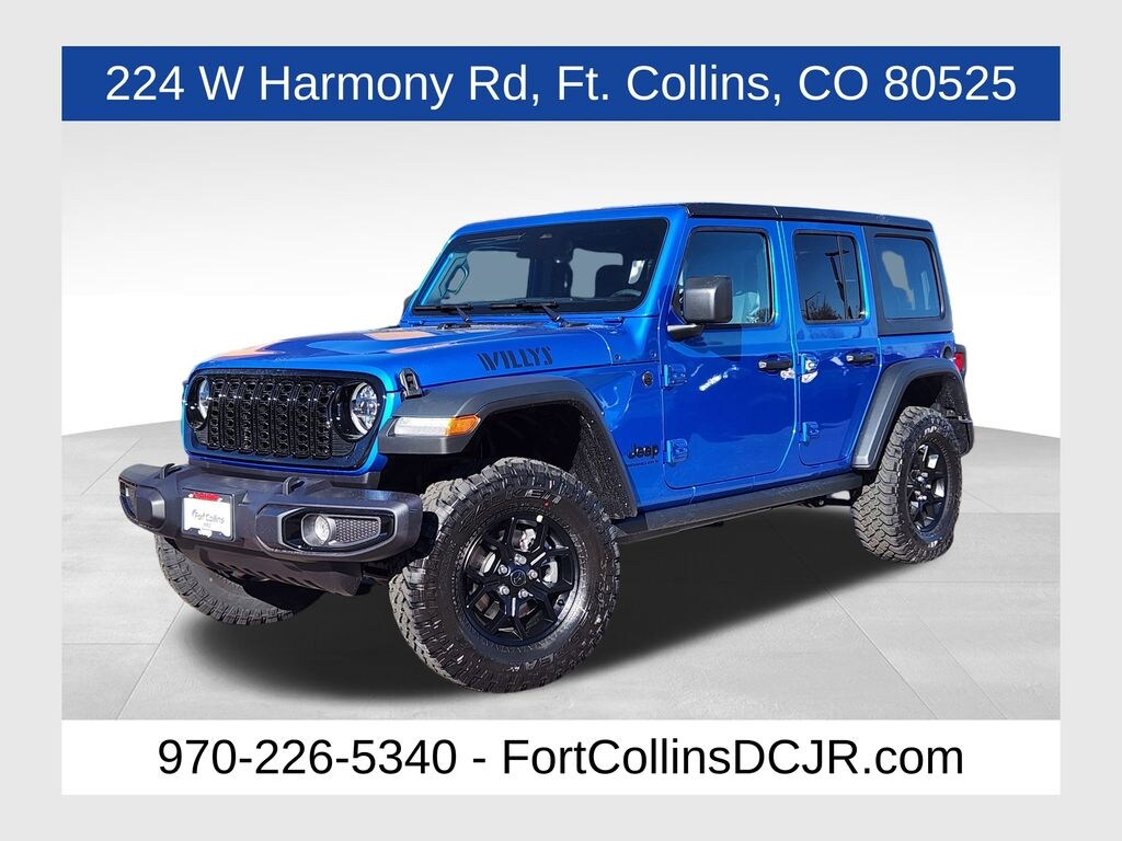 New 2026 Jeep Wrangler Willys SUV