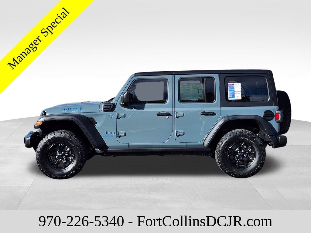 Used 2024 Jeep Wrangler Willys 4xe SUV