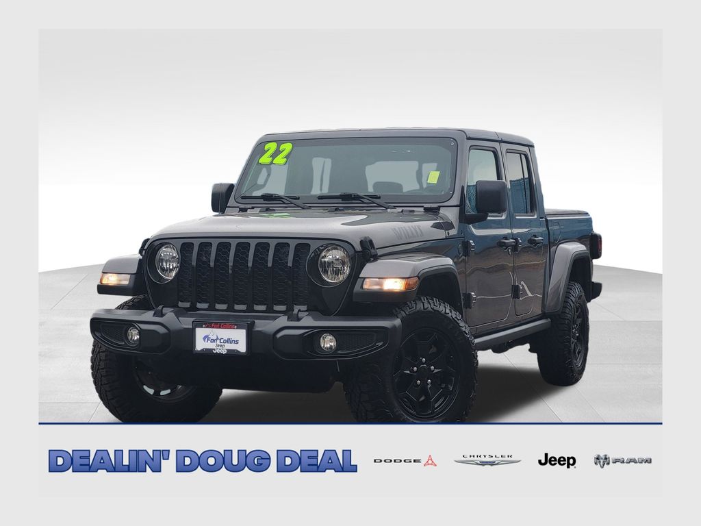 Used 2022 Jeep Gladiator Willys Truck