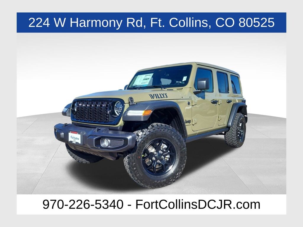 New 2026 Jeep Wrangler Willys SUV