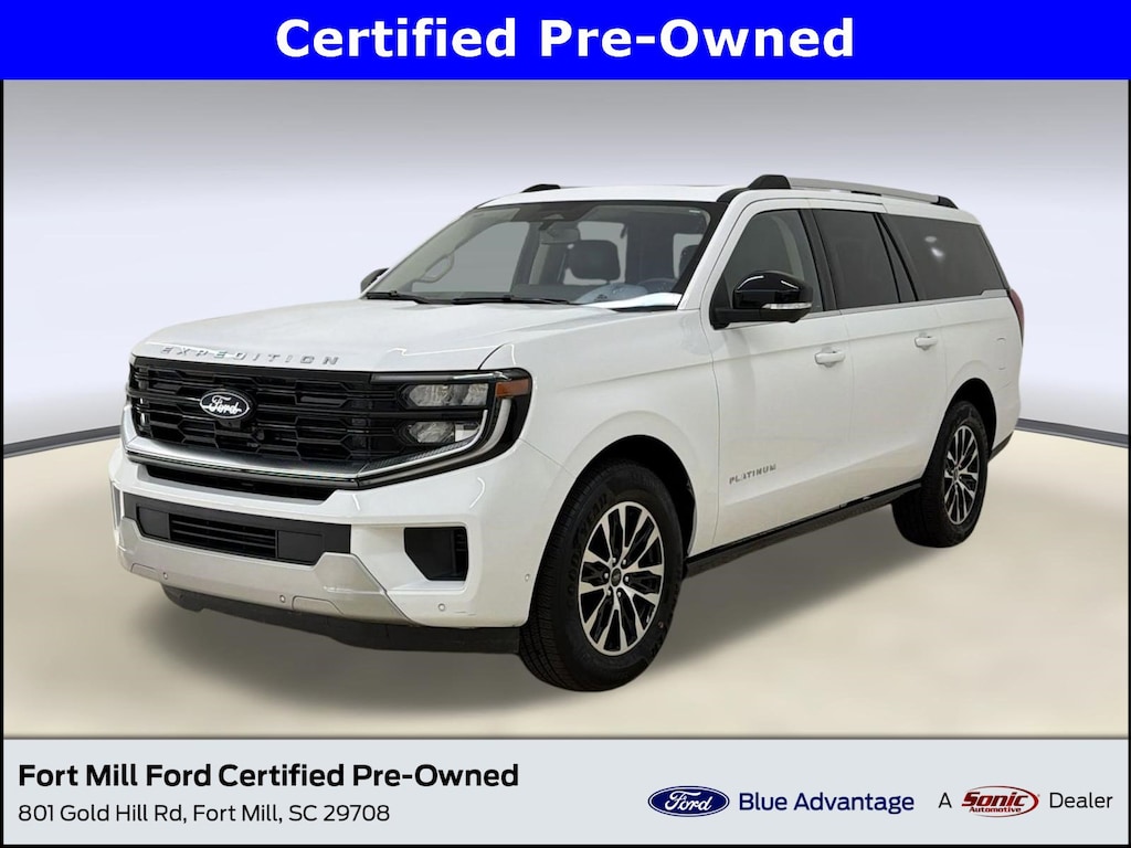 Certified 2025 Ford Expedition Max Platinum SUV