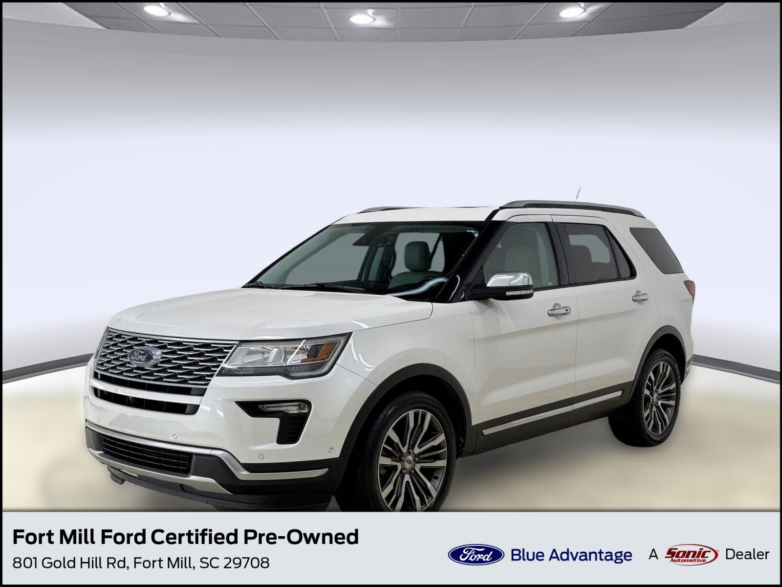 2019 Ford Explorer Platinum