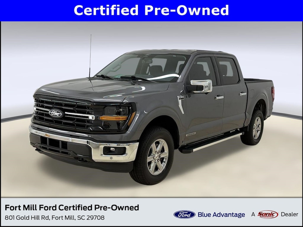 Certified 2025 Ford F-150 XLT Truck SuperCrew Cab