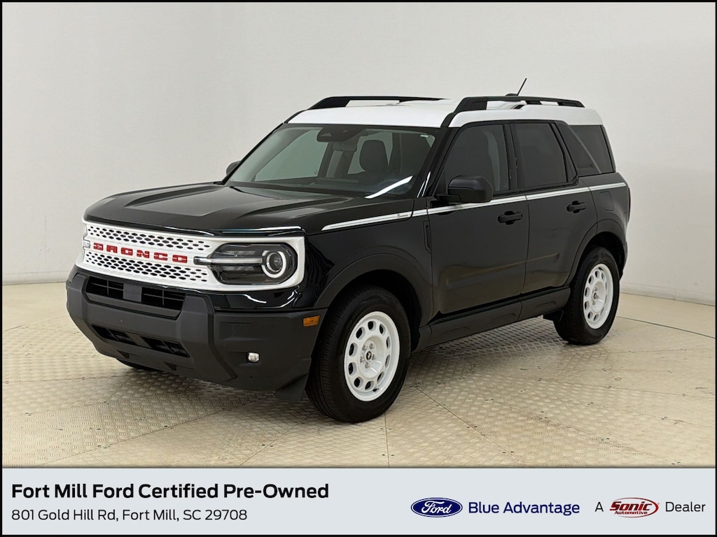 Certified 2025 Ford Bronco Sport Heritage SUV