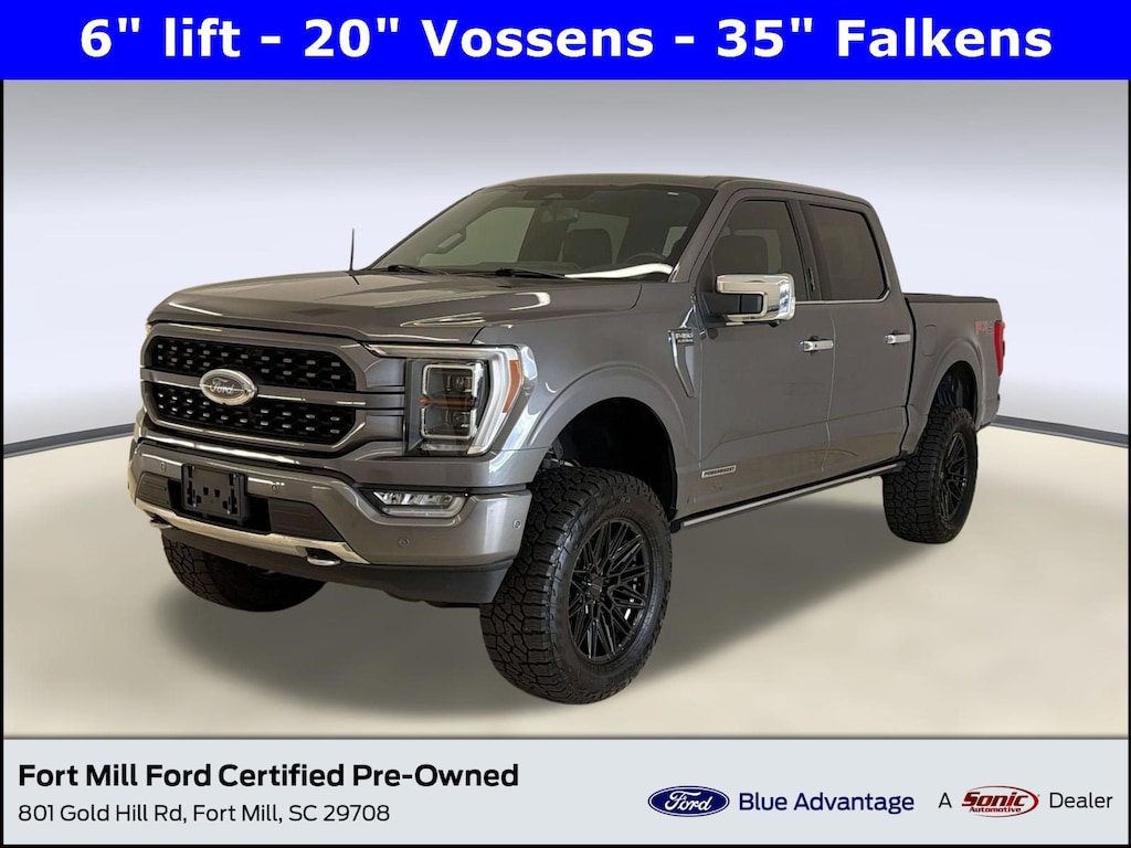 Used 2021 Ford F-150 Platinum Truck SuperCrew Cab