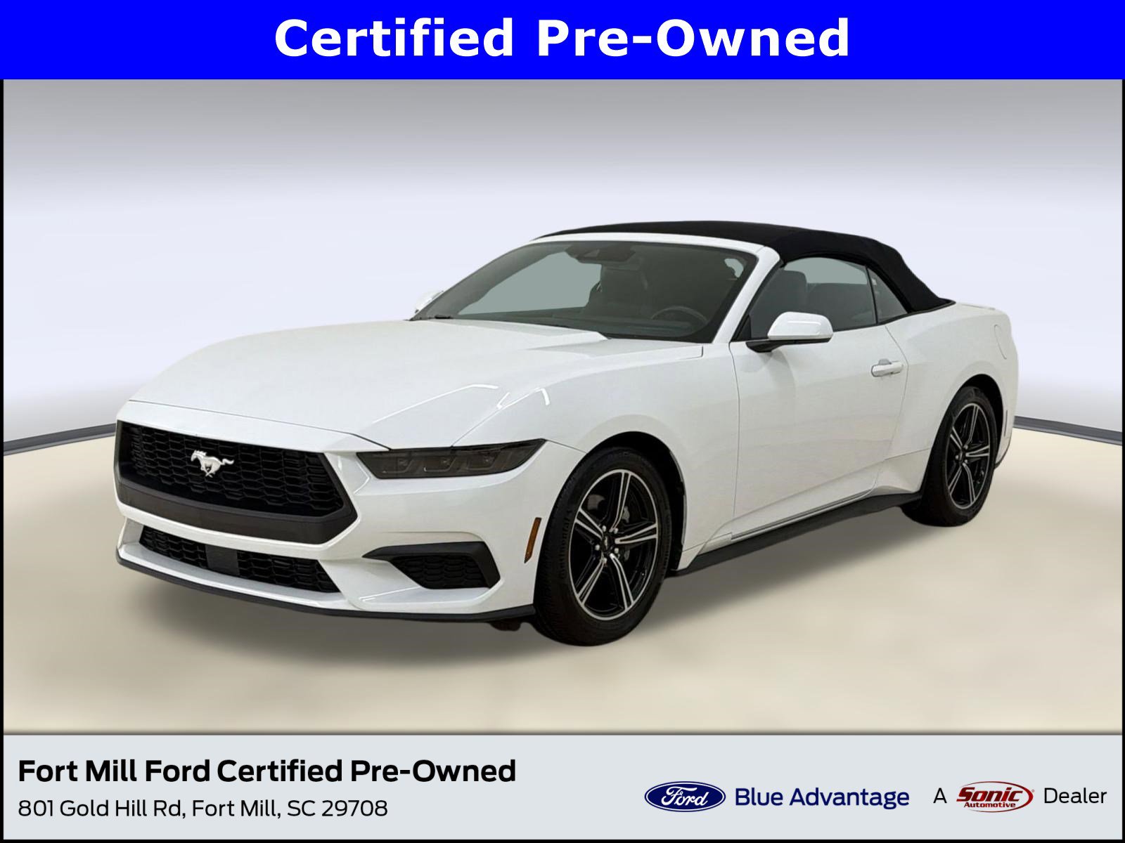 2025 Ford Mustang EcoBoost Premium Convertible's photo