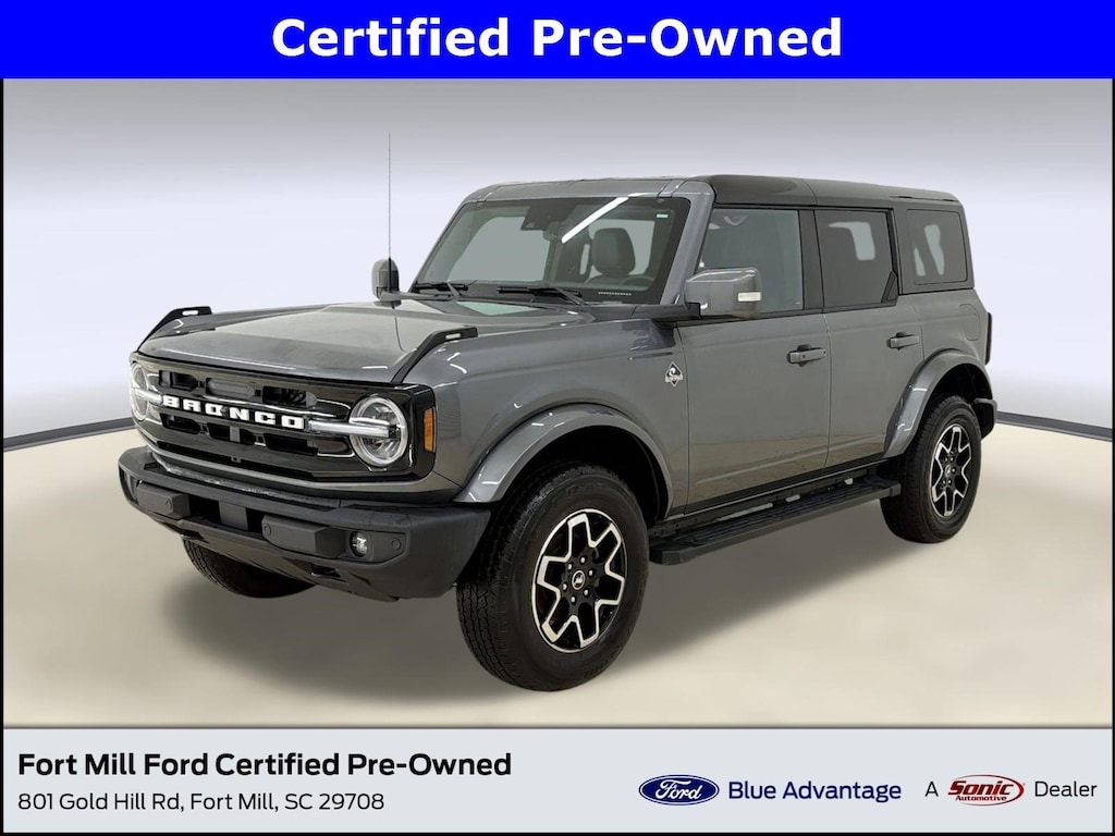 Certified 2024 Ford Bronco Outer Banks SUV