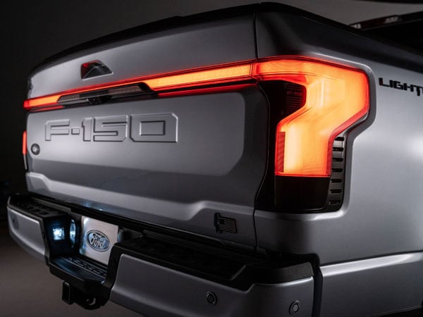 2022 Ford F-150 Lightning Rear End & Tailgate