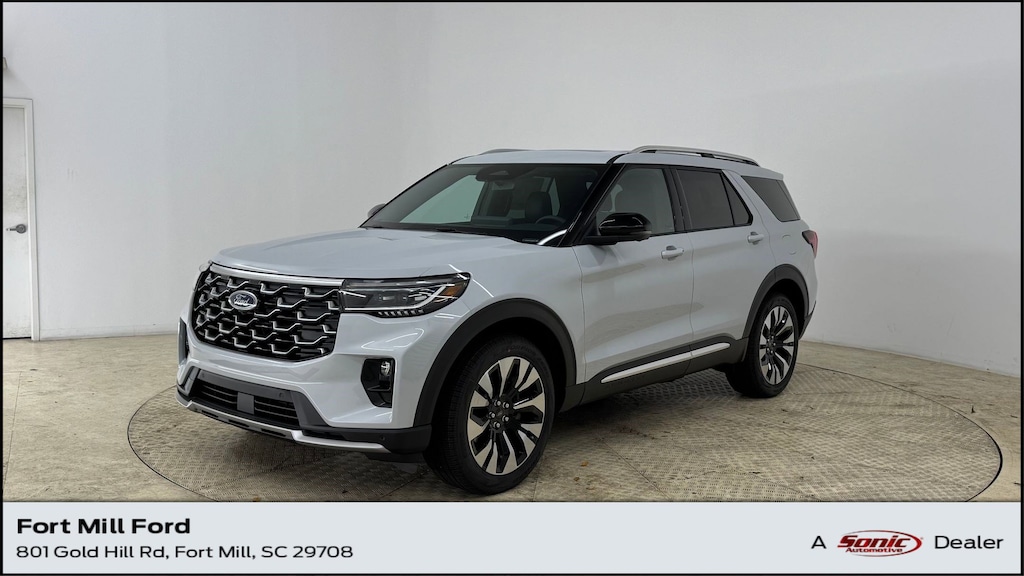 New 2026 Ford Explorer Platinum SUV