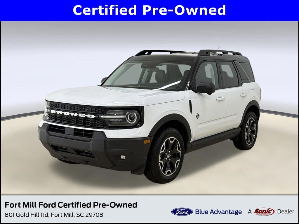 Certified 2025 Ford Bronco Sport Outer Banks SUV