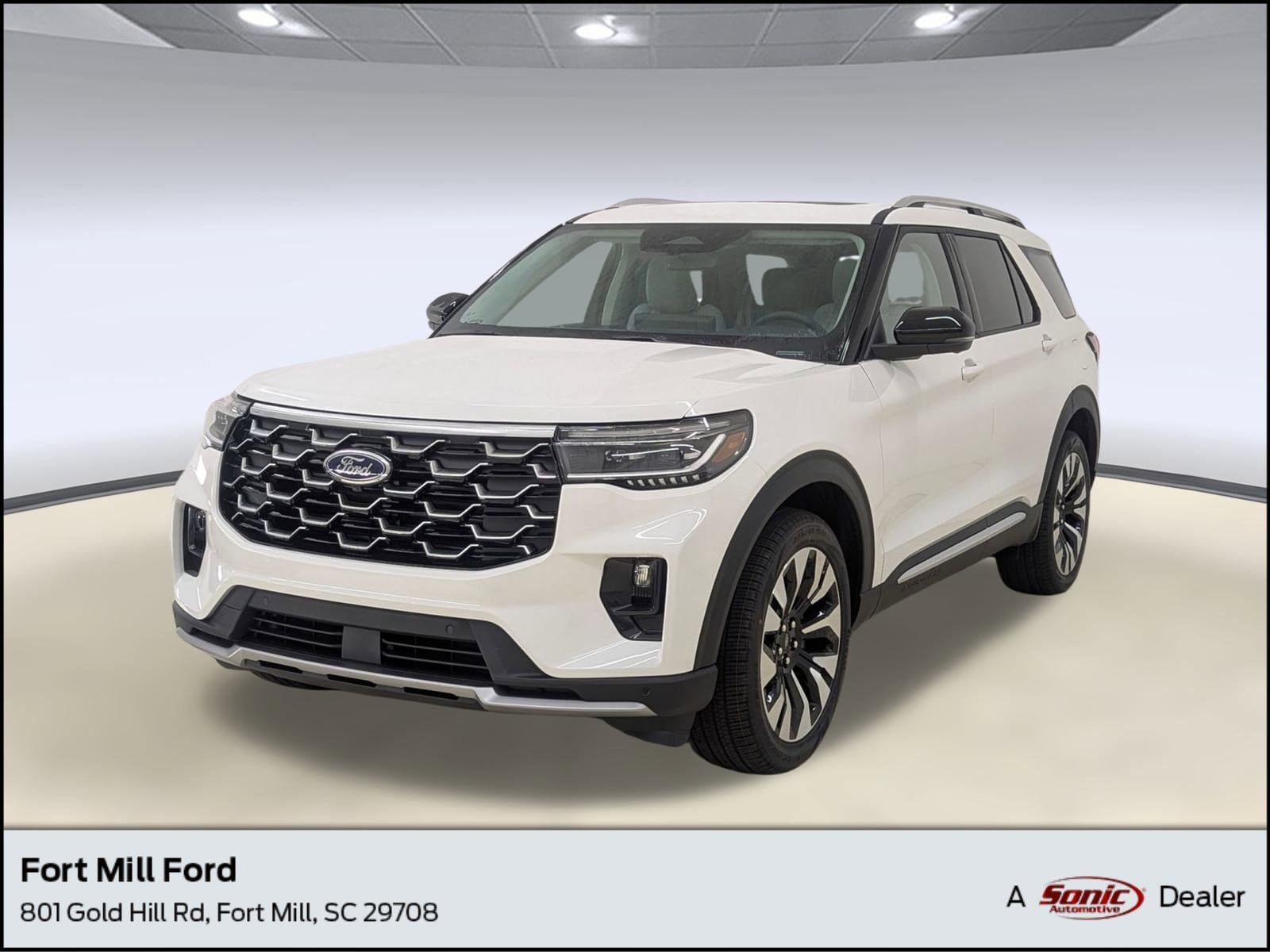 2026 Ford Explorer Platinum's photo