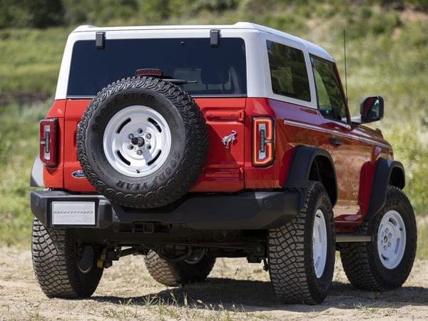 2023 Ford Bronco Rear Angle