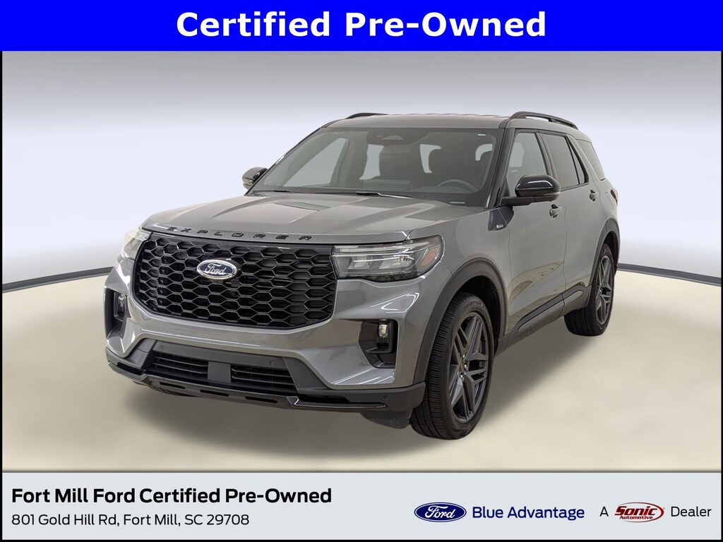 Certified 2025 Ford Explorer ST-Line SUV