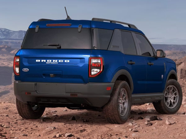 2023 Ford Bronco Sport Big Bend Rear Angle
