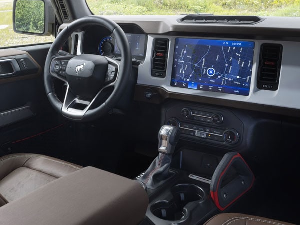 2023 Ford Bronco Interior