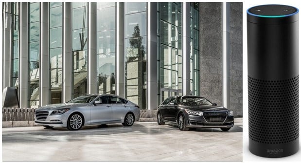 Hyundai adds Amazon Alexa connectivity Genesis of G80 and G90