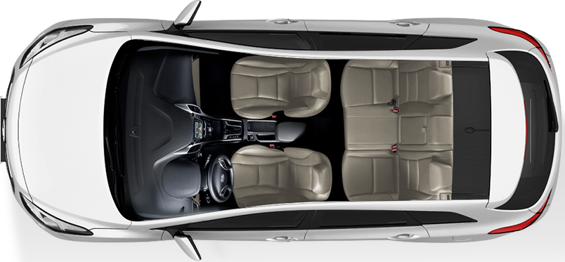 Hyundai's Eco-Friendly Entries At The Geneva Motor Show i30 Wagon Overhead