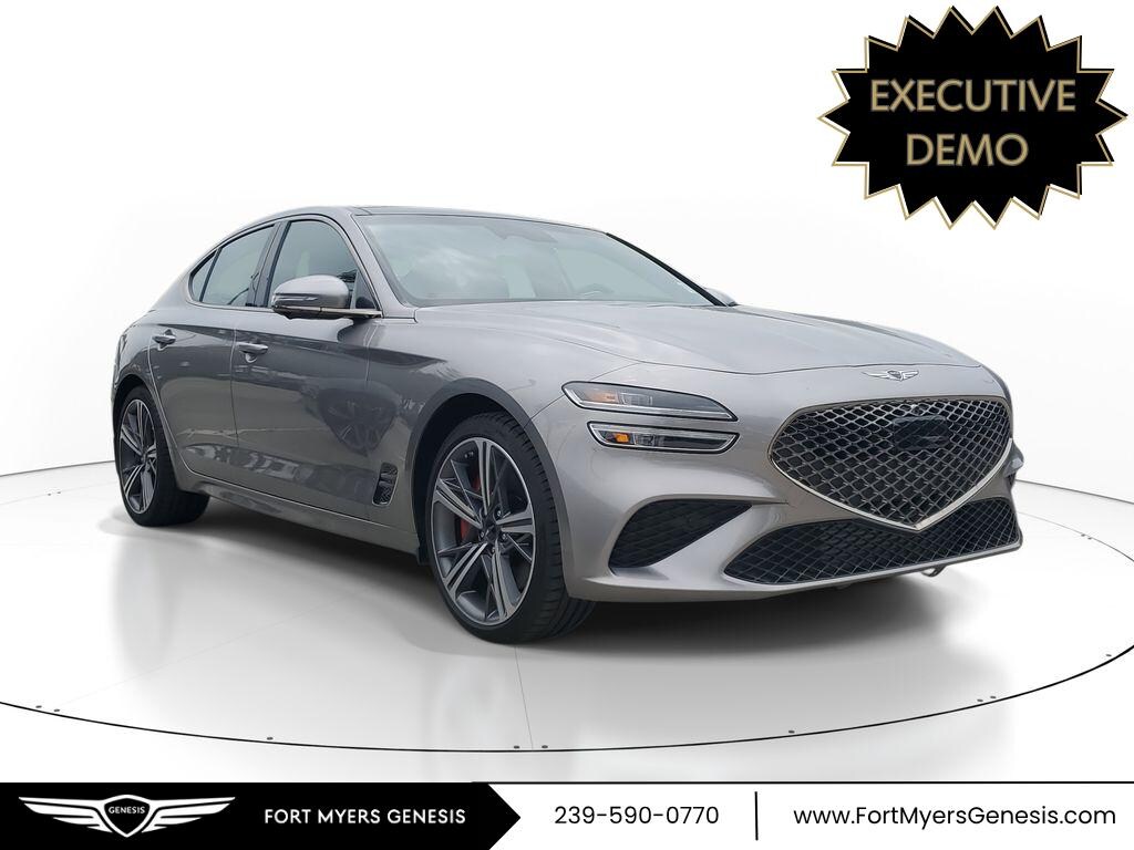 Certified 2024 Genesis G70 3.3T Sprestige NAV Pano Roof Leather Sedan