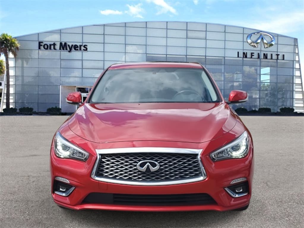 Used 2022 INFINITI Q50 Luxe Sedan